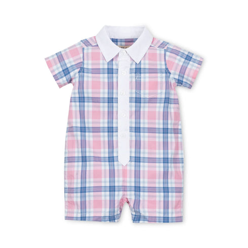 stretch-organic-poplin-button-front-romper Hope & Henry - Sophia's StyleRompers-1